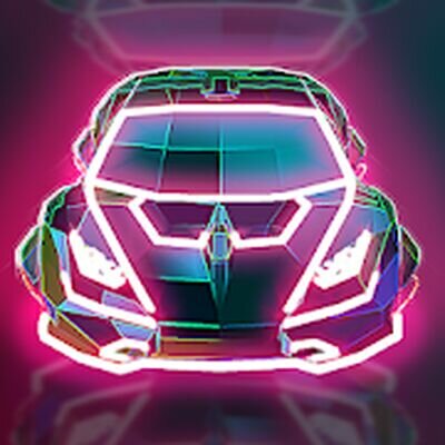 Скачать Neon Flytron: Cyberpunk Racer (Взлом Разблокировано все) версия 1.9.3 на Андроид