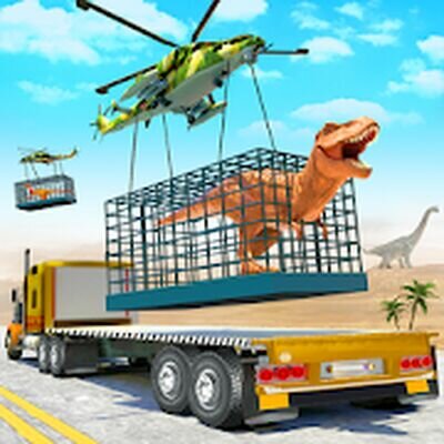 Скачать Dino Animal Transporter Truck (Взлом Разблокировано все) версия 32 на Андроид