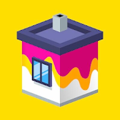 Скачать House Paint (Взлом Много денег) версия 1.4.14 на Андроид