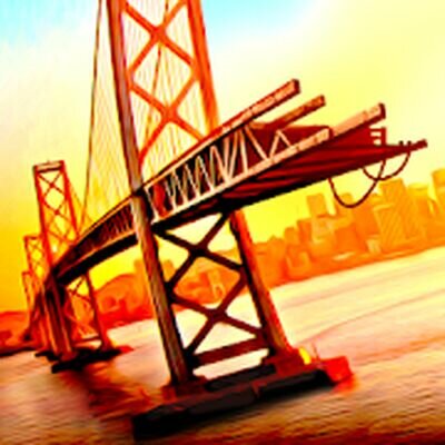 Скачать Bridge Construction Simulator (Взлом Много монет) версия 1.2.7 на Андроид