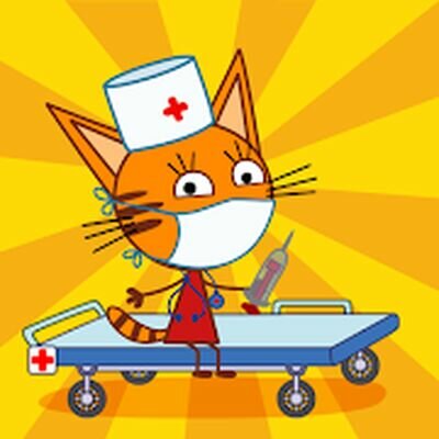 Скачать Три кота: Больница для животных. Уколы и прививки (Взлом Много монет) версия 1.1.1 на Андроид
