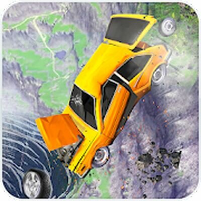 Скачать Car Crash Test Simulator 3d: Leap of Death (Взлом Много монет) версия 2.1 на Андроид