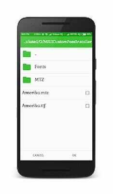 Скачать Custom Font Installer For MIUI (Без Рекламы) версия 2.0 на Андроид