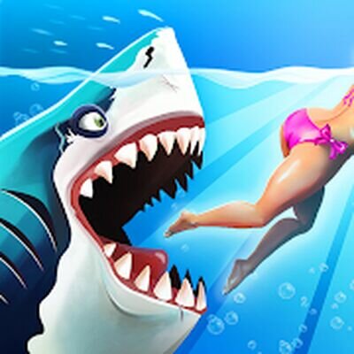 Скачать Hungry Shark World (Взлом Много денег) версия 4.5.0 на Андроид