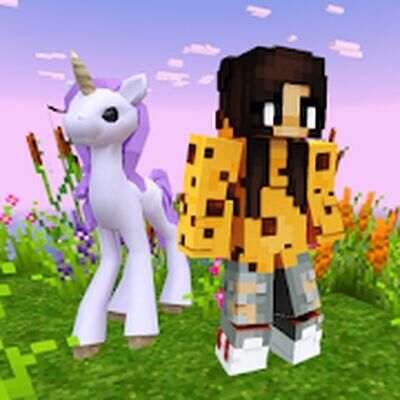 Скачать Pony World: Craft (Взлом Разблокировано все) версия 1.2.0 на Андроид