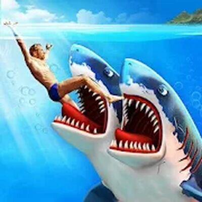 Скачать Двойная атака акулы - многопользовательская игра (Взлом Много монет) версия 8.8 на Андроид