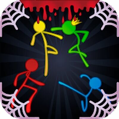 Скачать Stick Fight Online: Multiplayer Stickman Battle (Взлом Много монет) версия 2.0.41 на Андроид