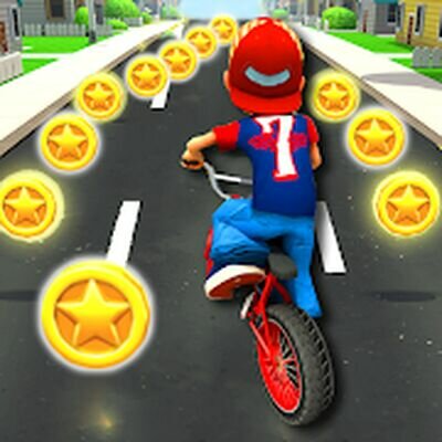 Скачать Велосипедная гонка -Bike Blast (Взлом Много денег) версия 4.5.3 на Андроид