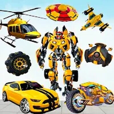 Скачать Grand Robot Car Transform 3D Game (Взлом Много монет) версия 1.35 на Андроид