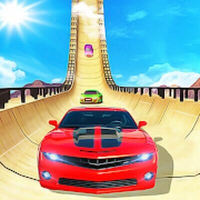 Скачать Crazy Car Stunts-Mega Ramp (Взлом Разблокировано все) версия 5.4 на Андроид