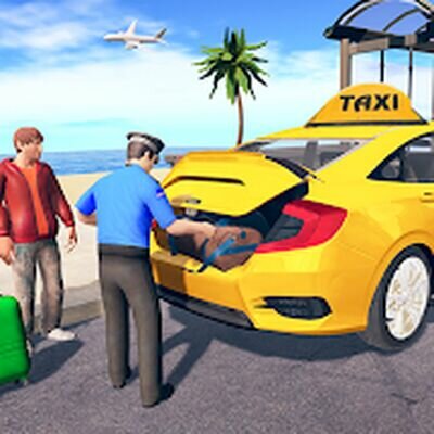 Скачать Grand Taxi Simulator Game 2021 (Взлом Много монет) версия 2.1 на Андроид