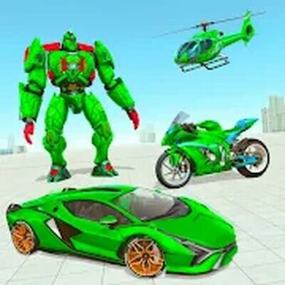 Скачать Вертолетная игра-робот (Взлом Много монет) версия 1.2.3 на Андроид