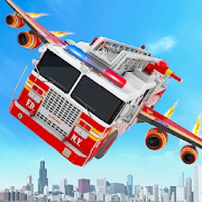 Скачать Робот Машина - Пожарный Игра (Взлом Много монет) версия 33 на Андроид