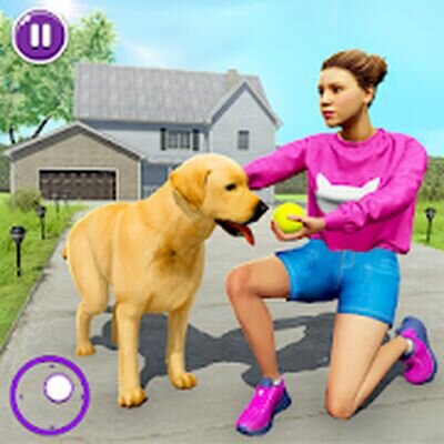 Скачать Family Pet Dog Home Adventure Game (Взлом Разблокировано все) версия 1.3.6 на Андроид