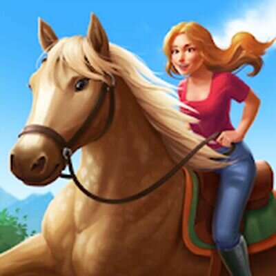 Скачать Horse Riding Tales - Путешествуйте с друзьями (Взлом Много монет) версия 982 на Андроид