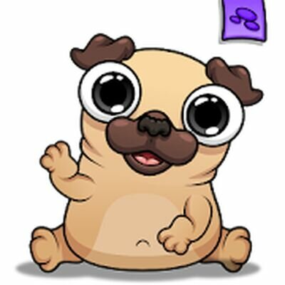 Скачать Pug - My Virtual Pet Dog (Взлом Разблокировано все) версия 1.261 на Андроид