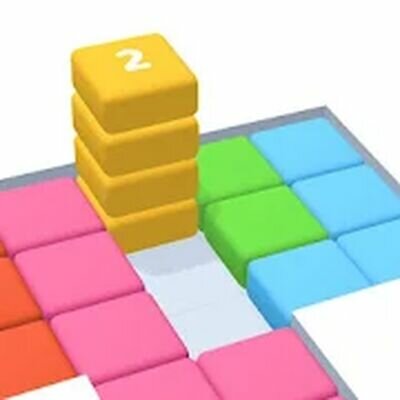 Скачать Stack Blocks 3D (Взлом Много монет) версия 0.68.1 на Андроид
