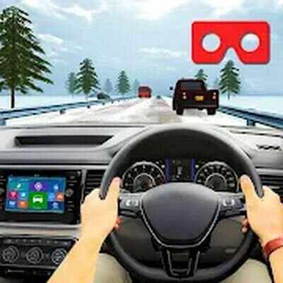 Скачать VR Traffic Racing In Car Drive (Взлом Разблокировано все) версия 1.0.26 на Андроид