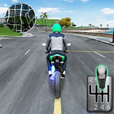 Скачать Moto Traffic Race 2 (Взлом Много монет) версия 1.22.00 на Андроид