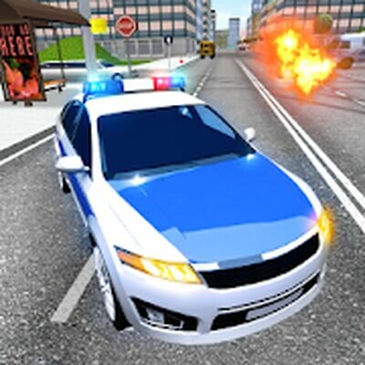 Скачать Водитель-полицейский: гонка (Взлом Много монет) версия 11 на Андроид