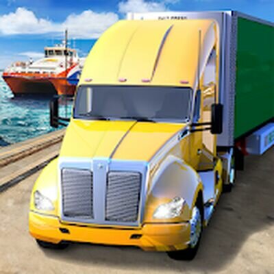 Скачать Ferry Port Trucker Parking Simulator (Взлом Много денег) версия 1.3 на Андроид