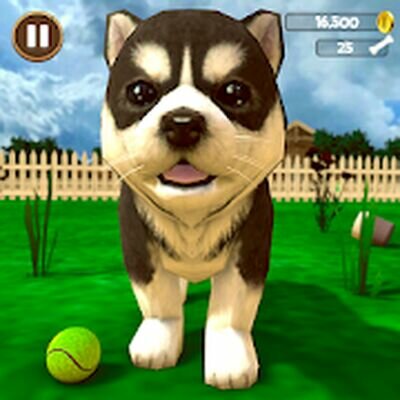 Скачать Виртуальный щенок симулятор (Взлом Разблокировано все) версия 3.5 на Андроид