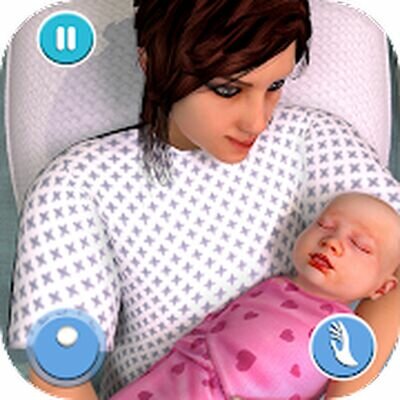 Скачать Pregnant Mother Simulator - Virtual Pregnancy Game (Взлом Много денег) версия 7.5 на Андроид