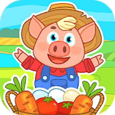 Скачать Детская ферма (Взлом Много денег) версия 1.0.7 на Андроид
