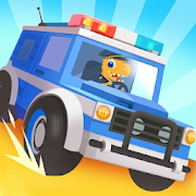 Скачать Полицейская машина динозавров (Взлом Много монет) версия 1.1.4 на Андроид