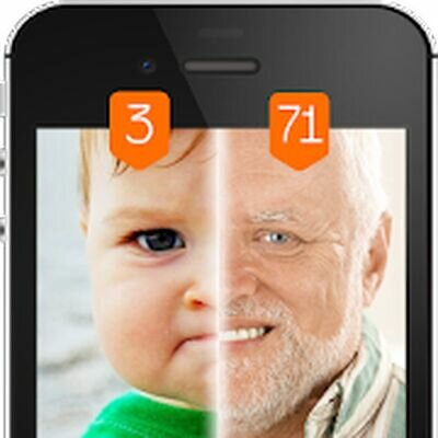 Скачать Сканер лица Какой твой возраст Шутка (Взлом Много монет) версия 1.1.21 на Андроид