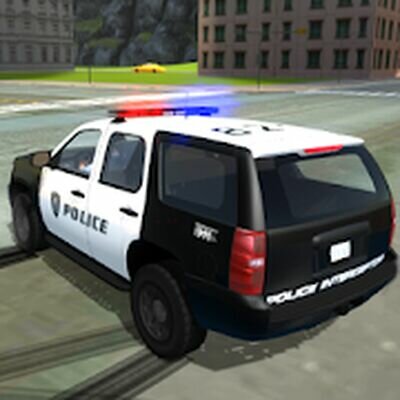 Скачать Police Car Drift Simulator (Взлом Много монет) версия 3.02 на Андроид