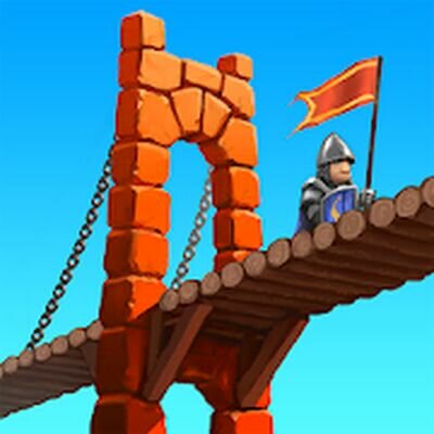 Скачать Bridge Constructor Medieval (Взлом Разблокировано все) версия 3.0 на Андроид