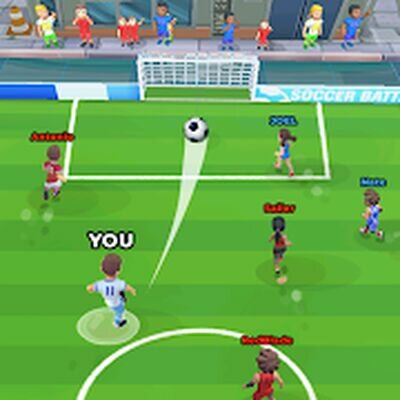 Скачать Футбольная битва (Soccer Battle) (Взлом Много монет) версия 1.25.0 на Андроид