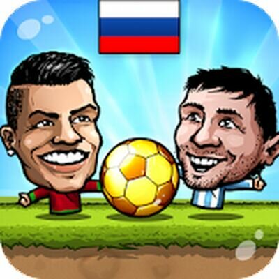 Скачать Кукольный футбол - Футбол (Взлом Много монет) версия 3.1.6 на Андроид