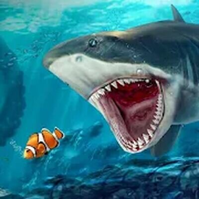Скачать Сердитый Акула Океан имитатор (Взлом Много монет) версия 1.1.5 на Андроид