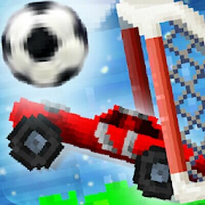 Скачать Pixel Cars. Soccer (Взлом Много денег) версия 2.0 на Андроид