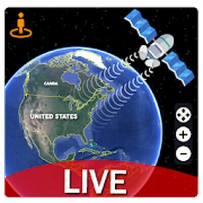Скачать Live Earth Map - World Map 3D, Вид со спутника (Полный доступ) версия 1.1.3 на Андроид