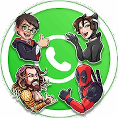 Скачать Movie and Comics Stickers - WAStickerApps (Все открыто) версия 2.0 на Андроид