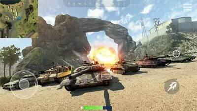 Скачать Tanks of War (Взлом Много денег) версия 1.3.2 на Андроид