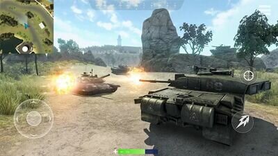 Скачать Tanks of War (Взлом Много денег) версия 1.3.2 на Андроид