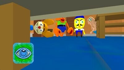 Скачать Sponge Neighbor Escape 3D (Взлом Разблокировано все) версия 1.4 на Андроид
