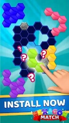 Скачать Hexagon Match (Взлом Много денег) версия 1.1.27 на Андроид