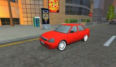 Скачать Car Simulator Driving : Lada Priora Tuning (Взлом Разблокировано все) версия 2.3 на Андроид