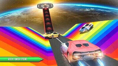 Скачать Crazy Car Driving Simulator: Mega Ramp Car Stunts (Взлом Разблокировано все) версия 1.3.3 на Андроид