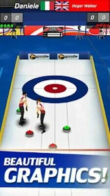 Скачать Curling 3D (Взлом Много денег) версия 2.1 на Андроид