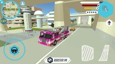 Скачать Super Robot Fire Truck Transform: Robot Games (Неограниченные функции) версия 1.0 на Андроид