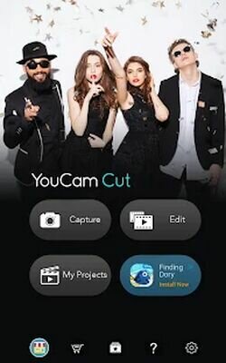 Скачать YouCam Cut  (Все открыто) версия 1.4.3 на Андроид