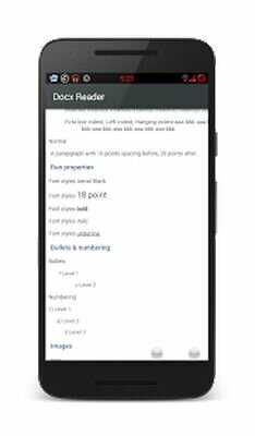 Скачать Docx Reader (Встроенный кеш) версия 1.14 на Андроид