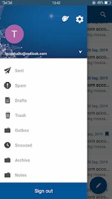 Скачать Приложение электронной почты для Hotmail, Outlook (Без Рекламы) версия 1.0 на Андроид