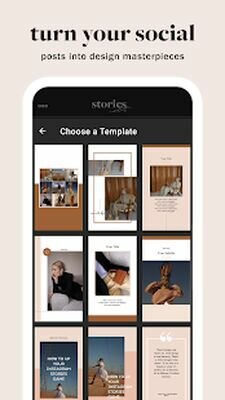 Скачать StoriesEdit: Instagram Story Templates and Layouts (Встроенный кеш) версия 2.6.4 на Андроид